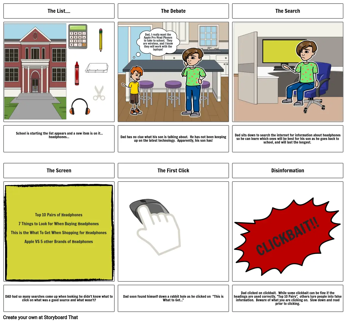 Storyboard - Kathy Benner