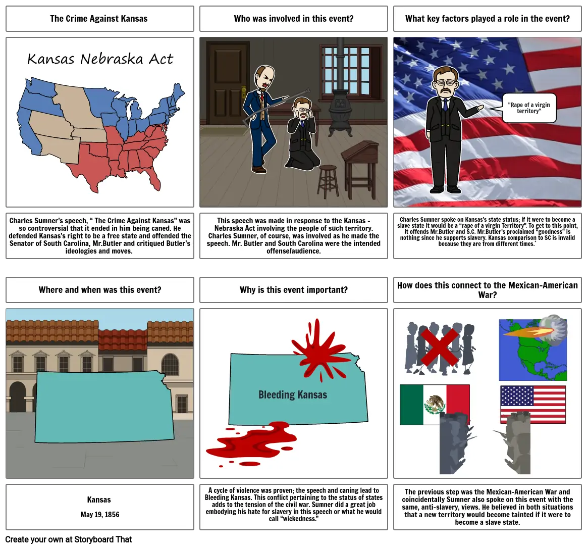 Crime Against Kansas Storyboard by 9cd92307