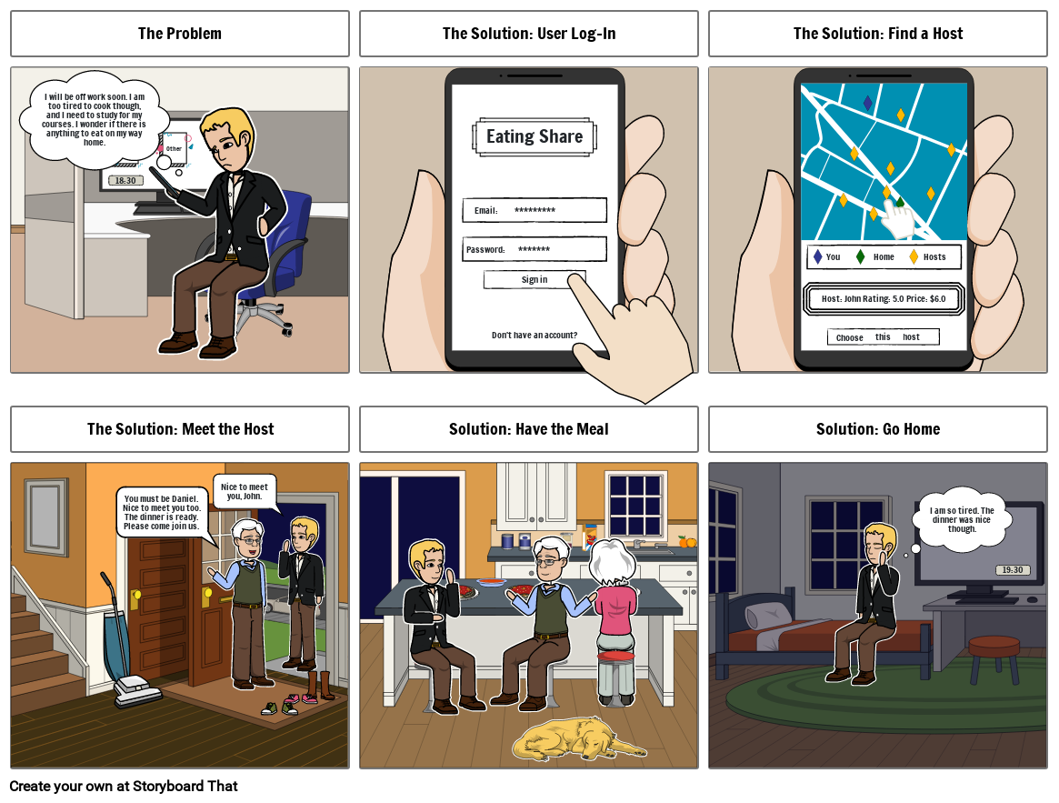 The User Experience Storyboard Storyboard By 9d2f9a49