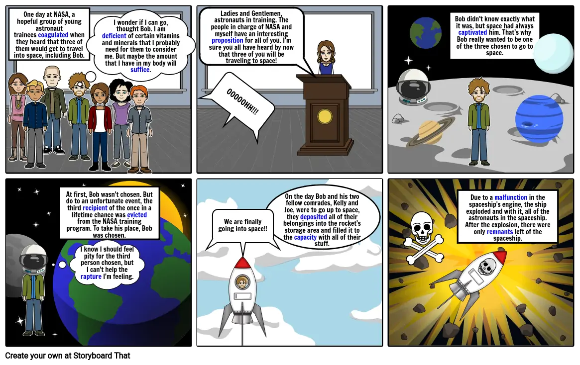international space station comic strip