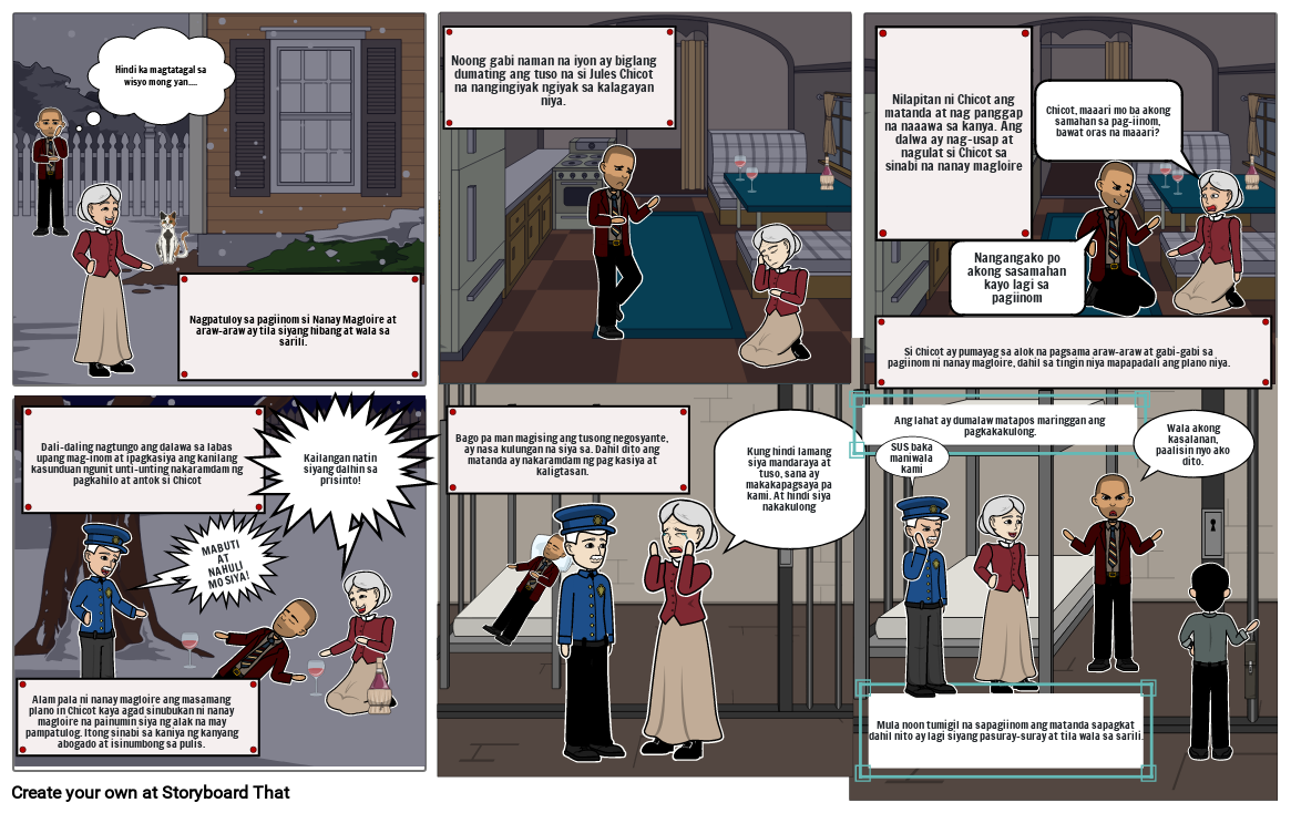 Munting bariles Storyboard por 9e5a1985