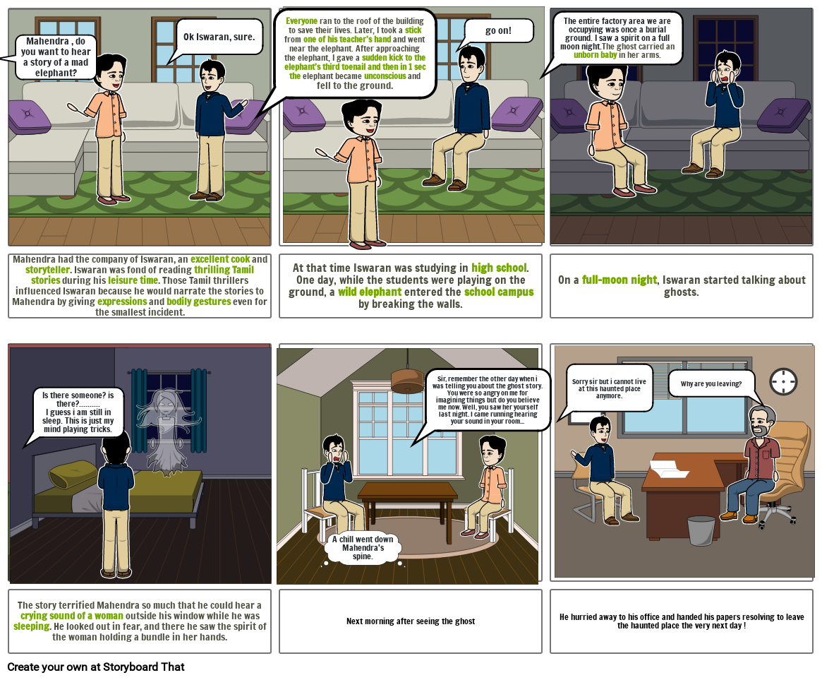 Iswaran The Story Teller Storyboard Por 9f78f087