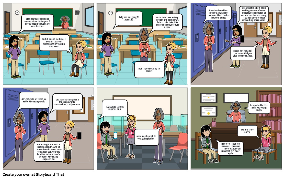 Pdhpe Storyboard by 9f8d7bdf