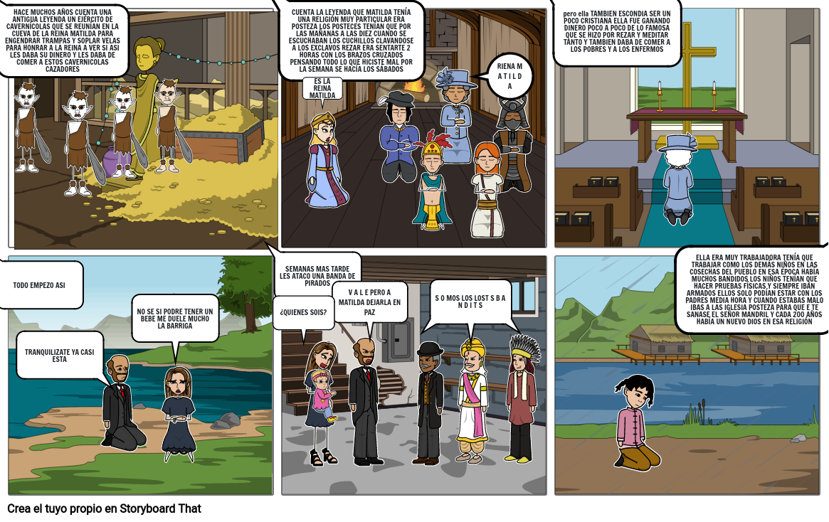 LA reina Matilda Storyboard por 9fa7e644