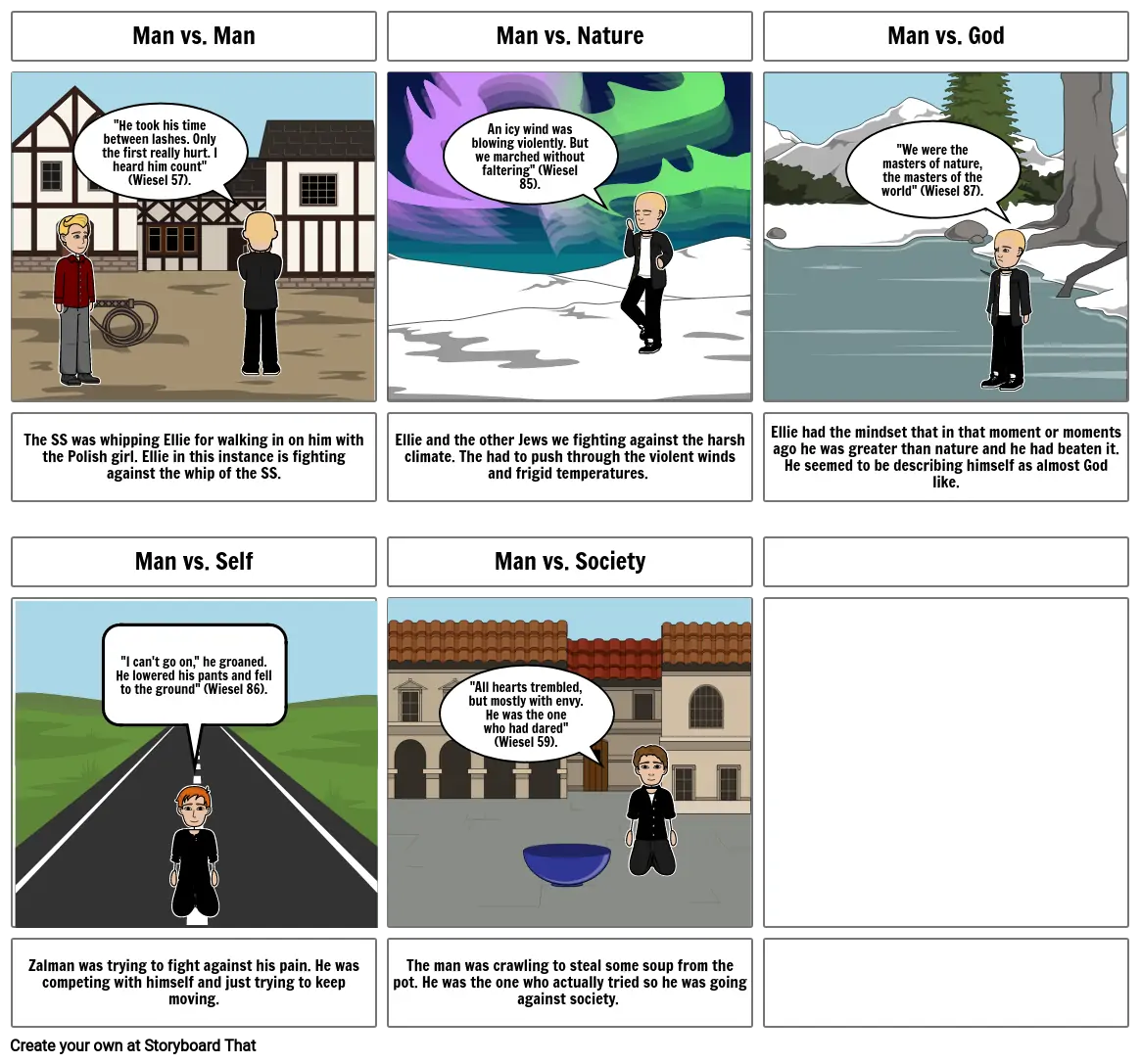 Storyboard Conflict Connor Jacober