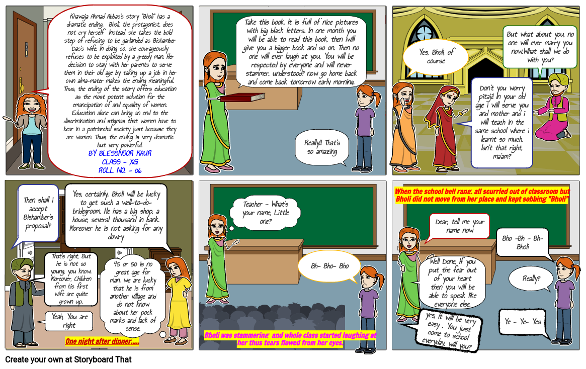 Top more than 76 character sketch of bholi latest - seven.edu.vn
