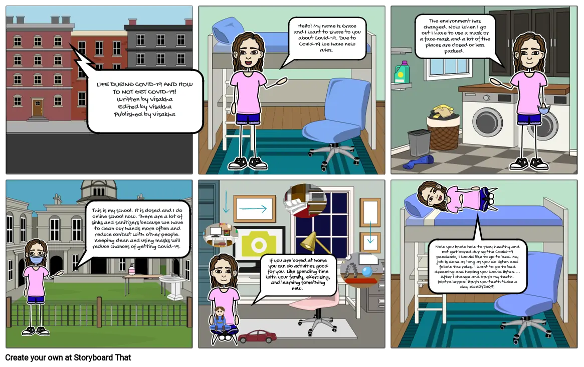 Visakha&#39;s StoryBoard That First Try with Ms.Amel