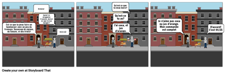 Faire Les Courses part 1