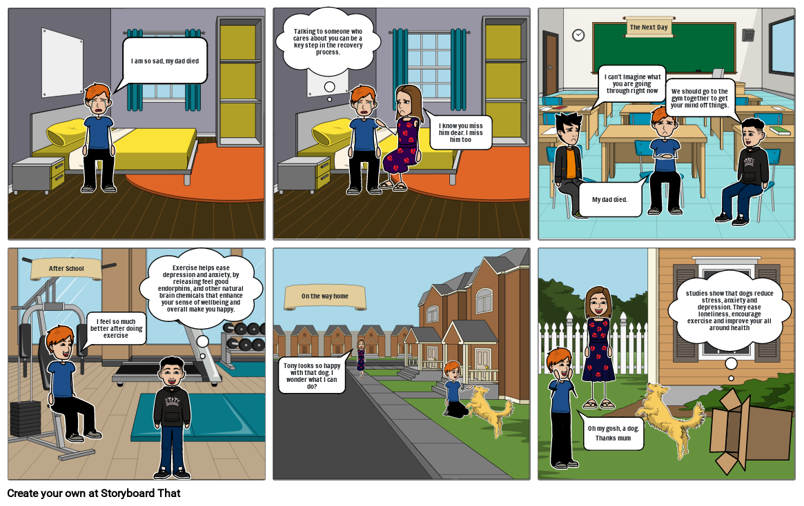 PDHPE assigment Storyboard by a06c3dbc