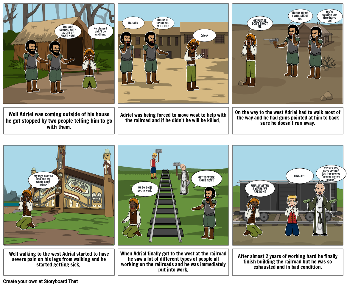 Albert Chen Manifest Destiny Comic Strip Project