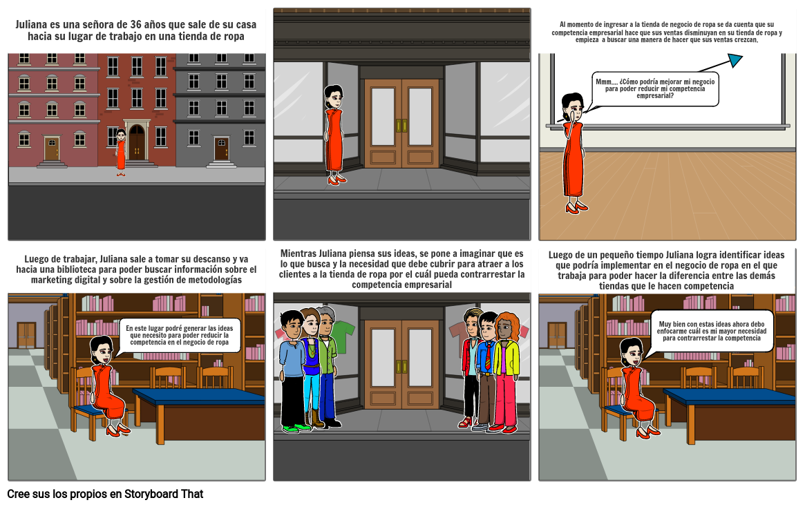 Storyboard emprendimiento Storyboard by a0a06ef9