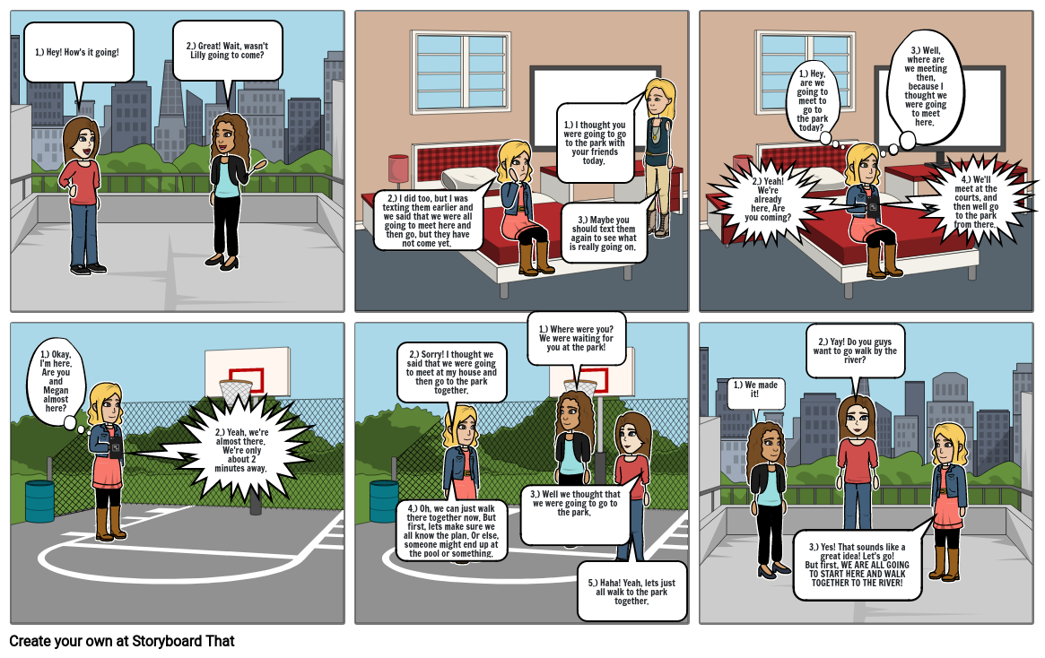 Health Communication Comic Strip Storyboard by a0b42d26