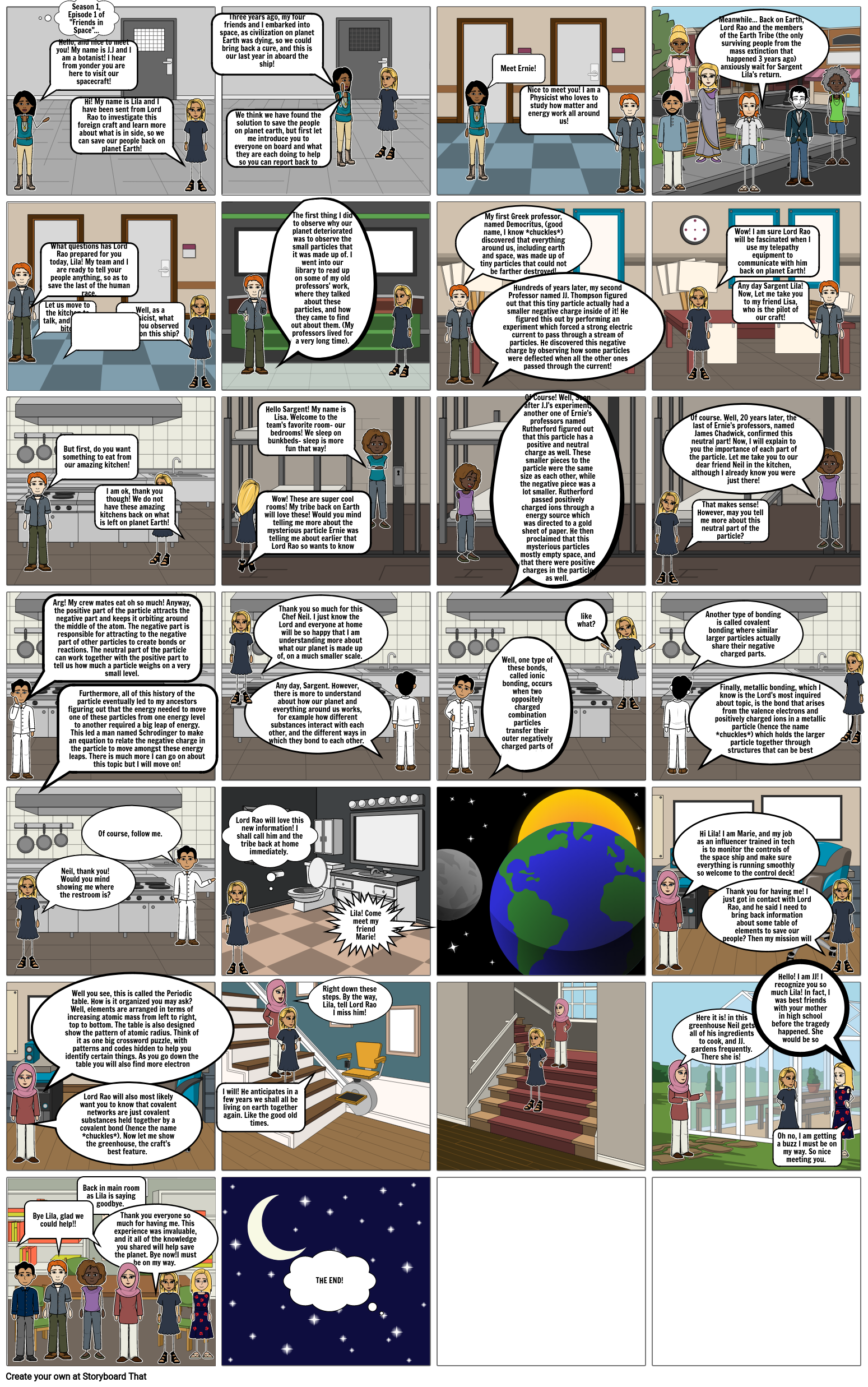 Chem Project! Storyboard by a0f5ed64