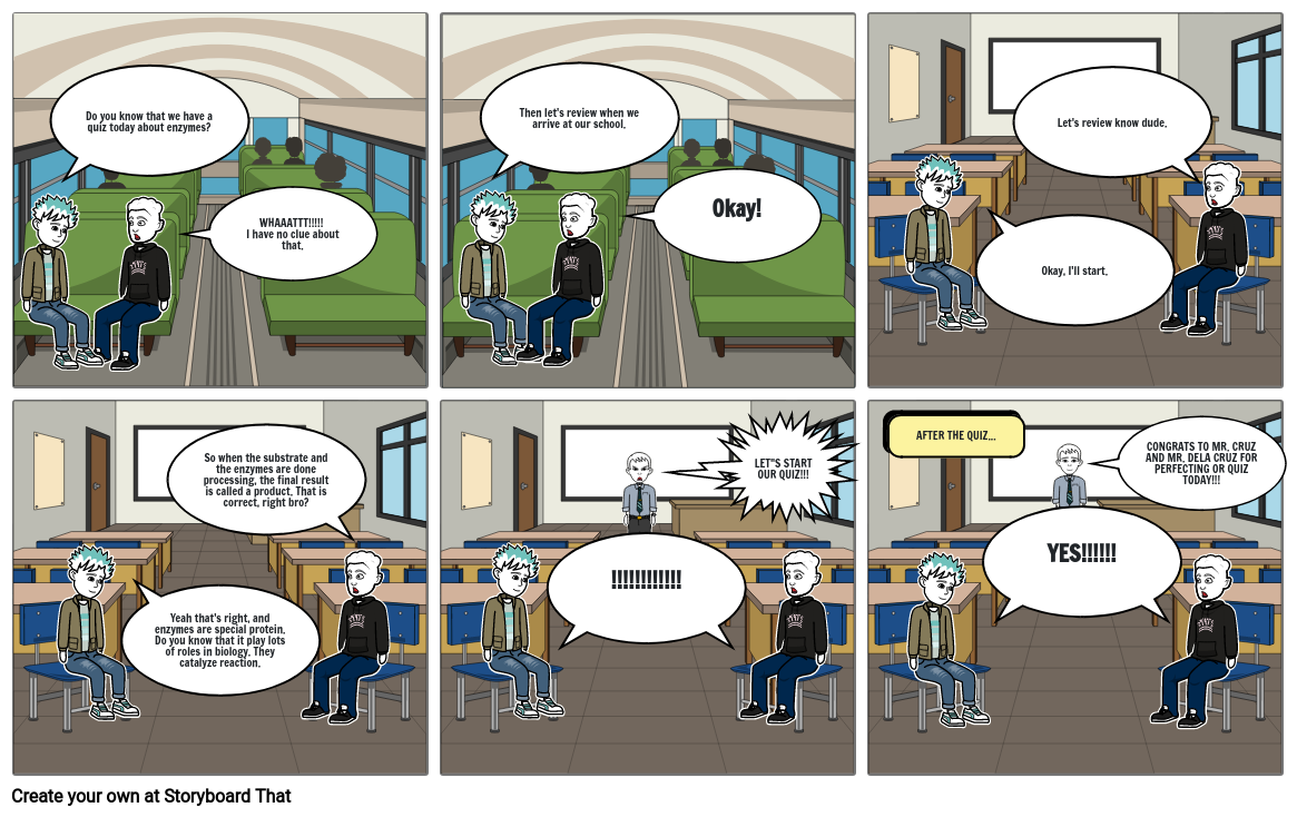 ENZYMES Storyboard by a127a39b