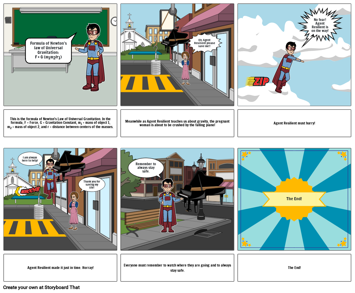 Physics Comic Book Project 2