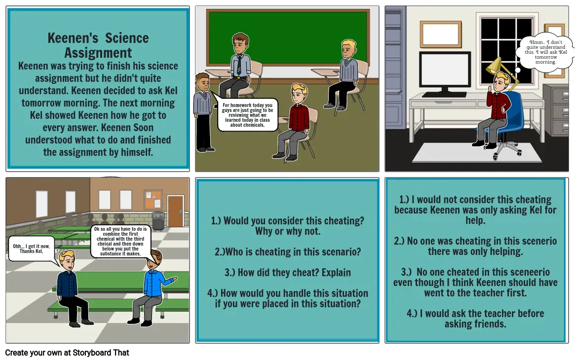 Keens Science assignment