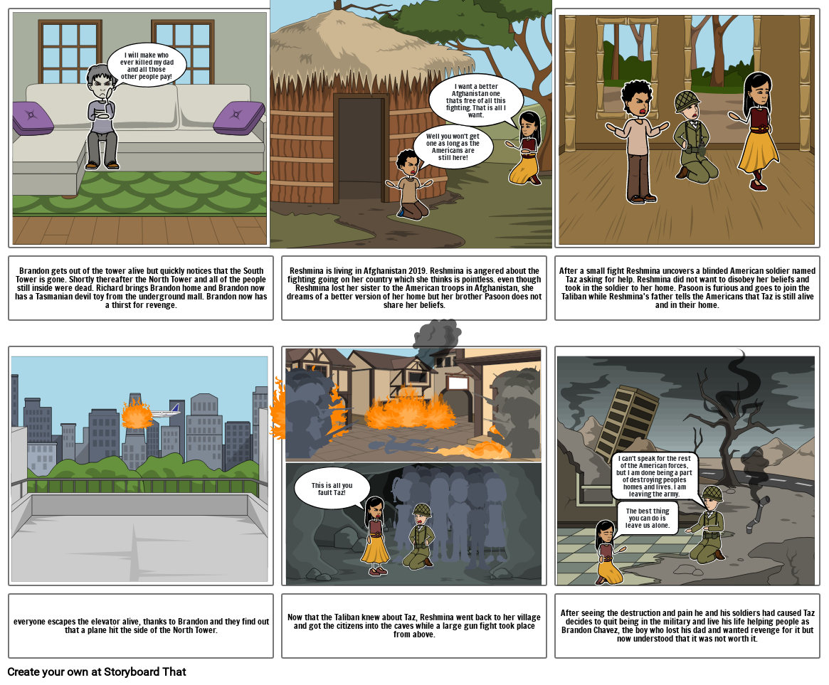 Ground Zero Storyboard by a1d51be5