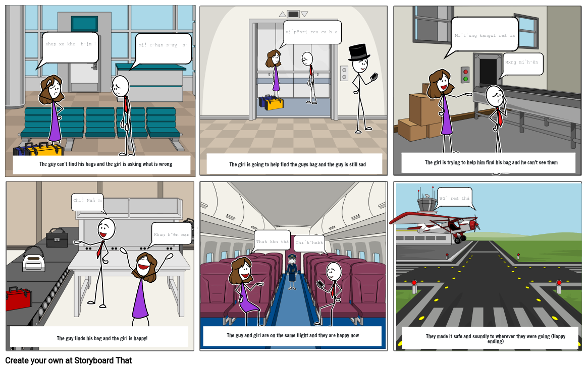 travel video storyboard