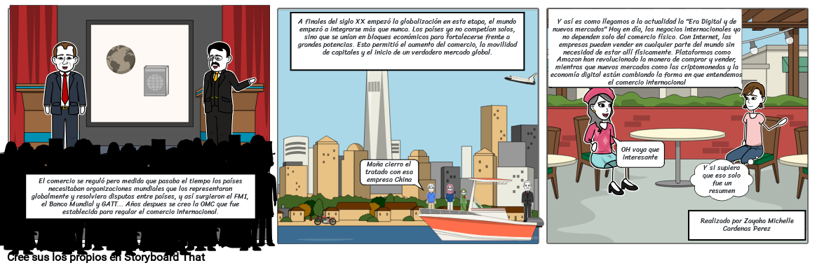 Storyboard: Hitos Relevantes en la Historia de los Negocios Internacionales