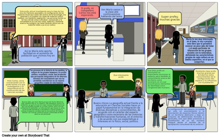 la configuración de los espacios