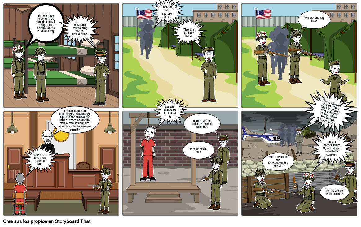 Crimen De Guerra Storyboard By A2f641a3