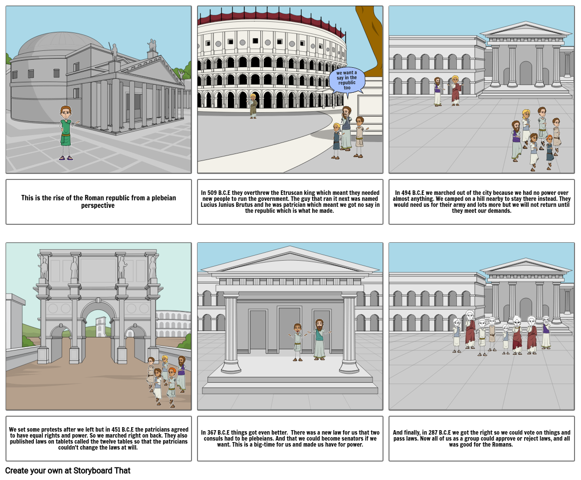 The Rise Of The Roman Republic Storyboard By A3174cdd