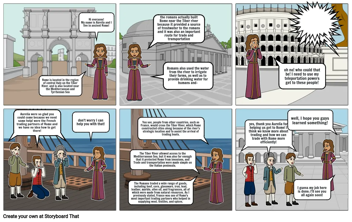 SS TRT: ANCIENT ROME COMIC