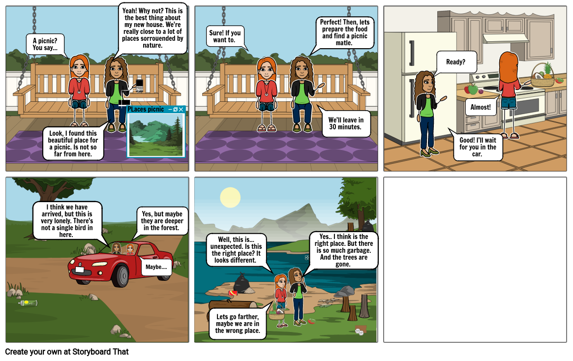 Deforestation and erosion Storyboard by a3332a2a