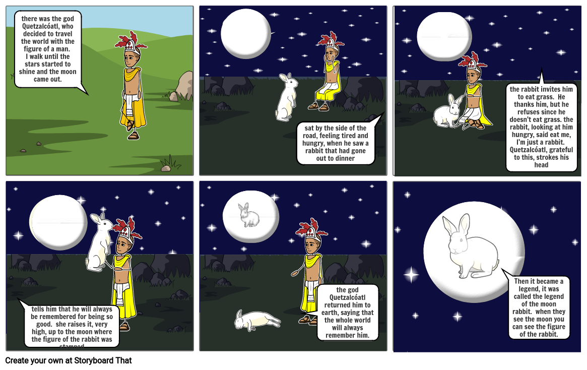 La Leyenda Del Conejo De La Luna 2 Storyboard By A42da1ef 1601