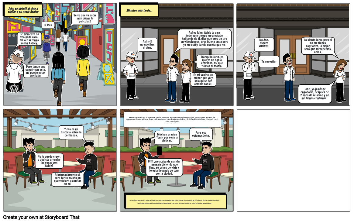 La confianza Storyboard by a44939dd