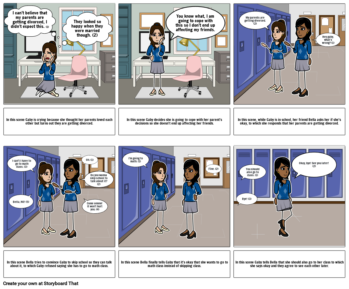 Sofia's skit Storyboard by a4551c2a