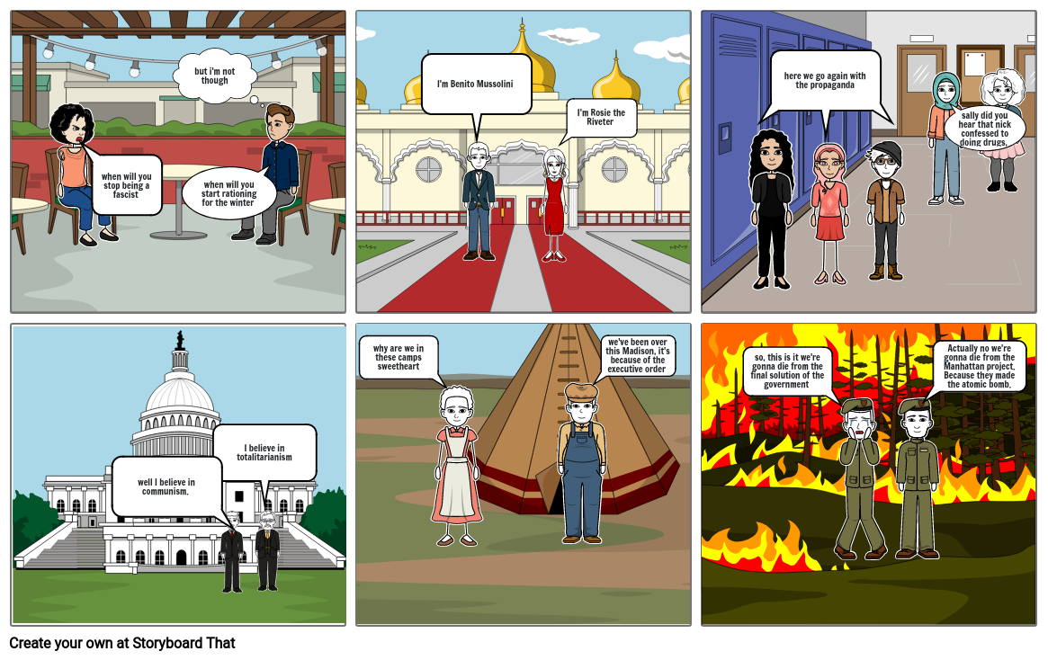 History Comic Storyboard by a52a8225