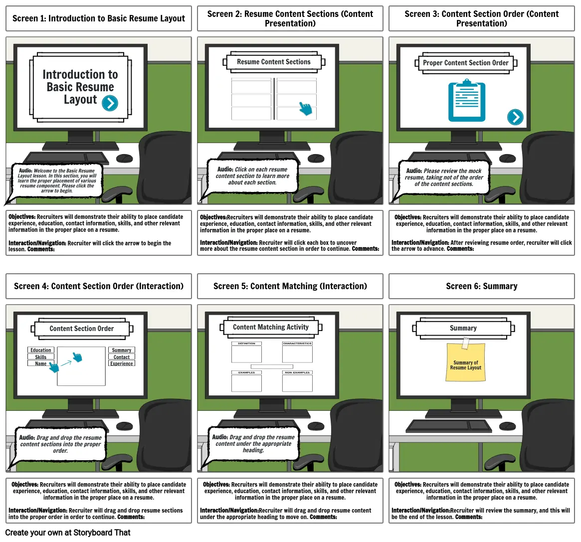 Basic Resume Layout