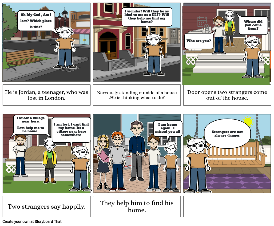 Jordan and strangers Storyboard by a555054c