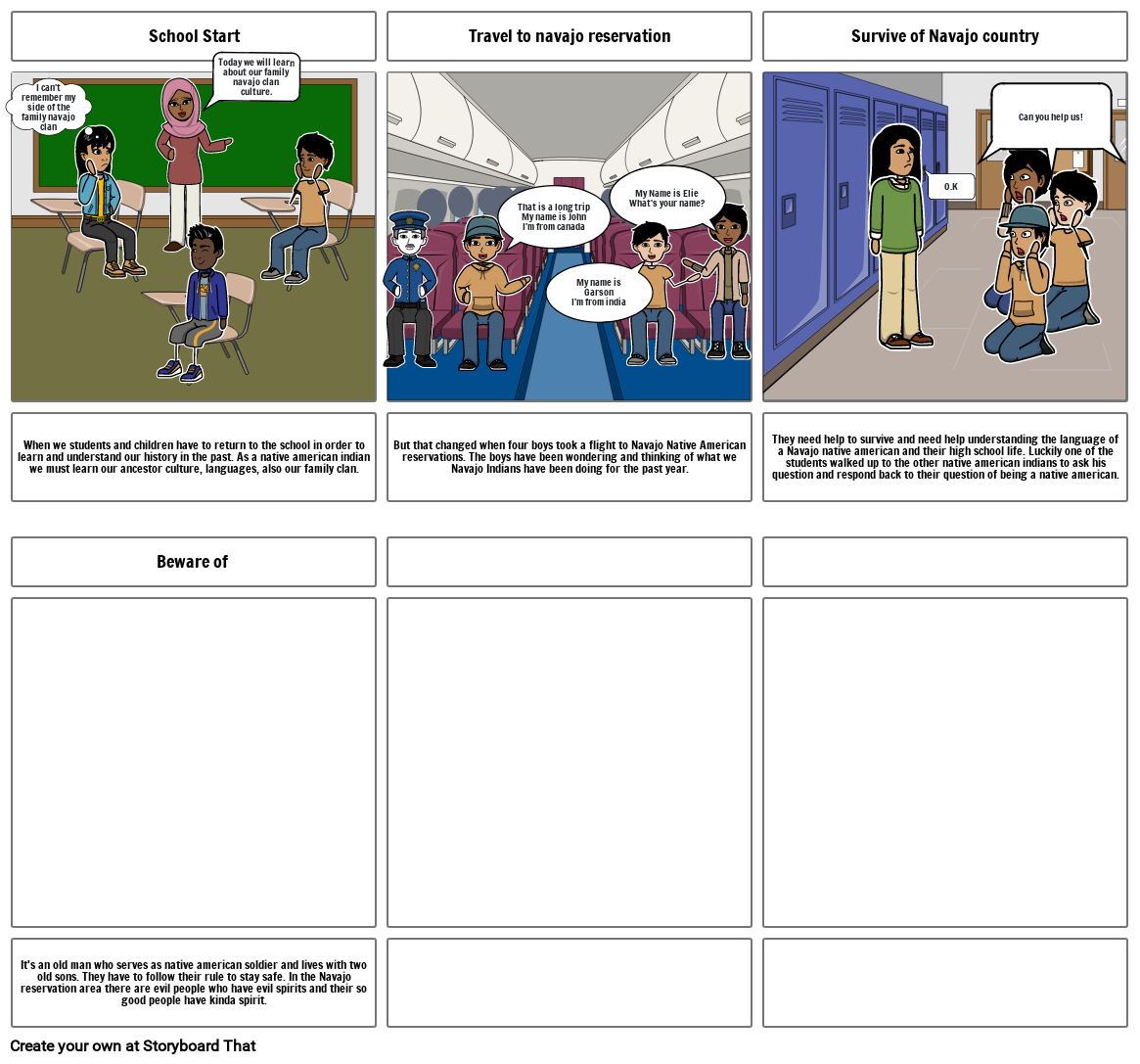 Story Of Navajo Country Storyboard Por A56f3404