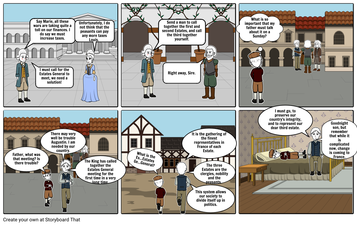 French Revolution Pt 1 Storyboard By A5752cae