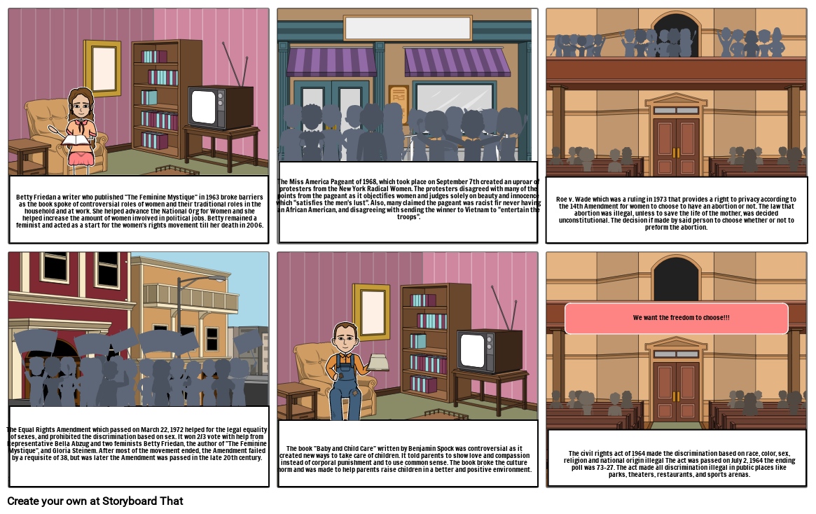 Arianna Hernandez Gloria Steinem Storyboard by a624d398