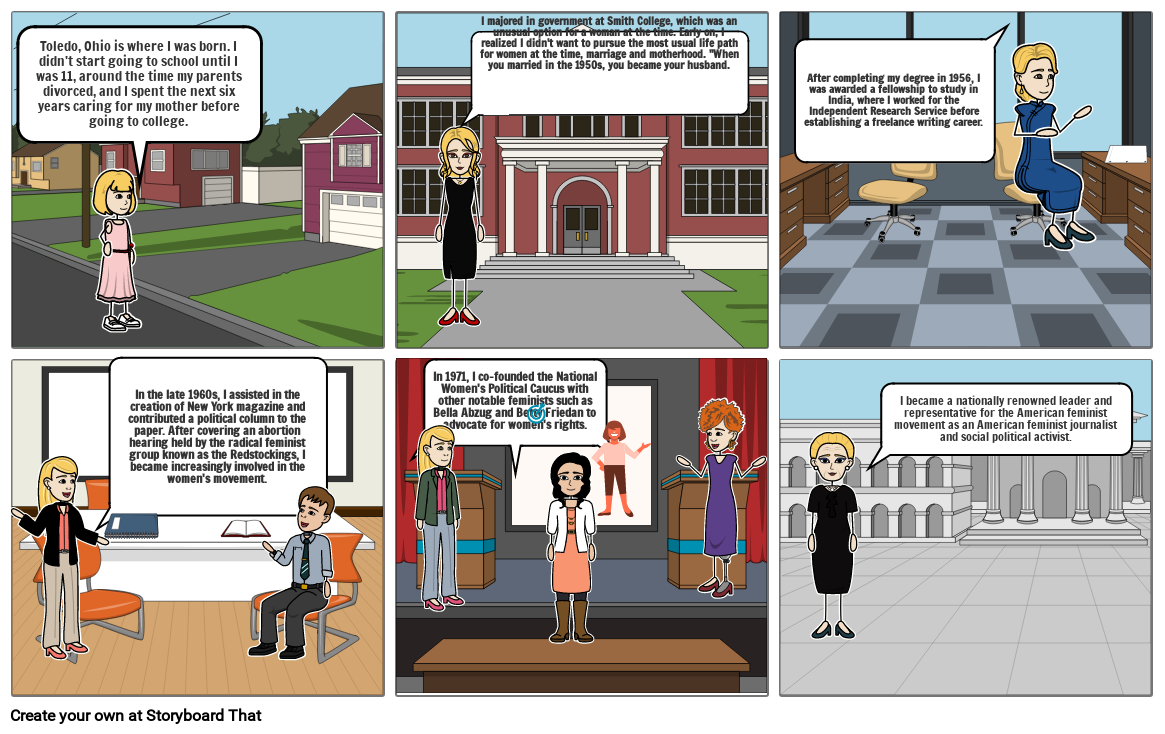 Storyboard project by Arianna Hernandez Storyboard