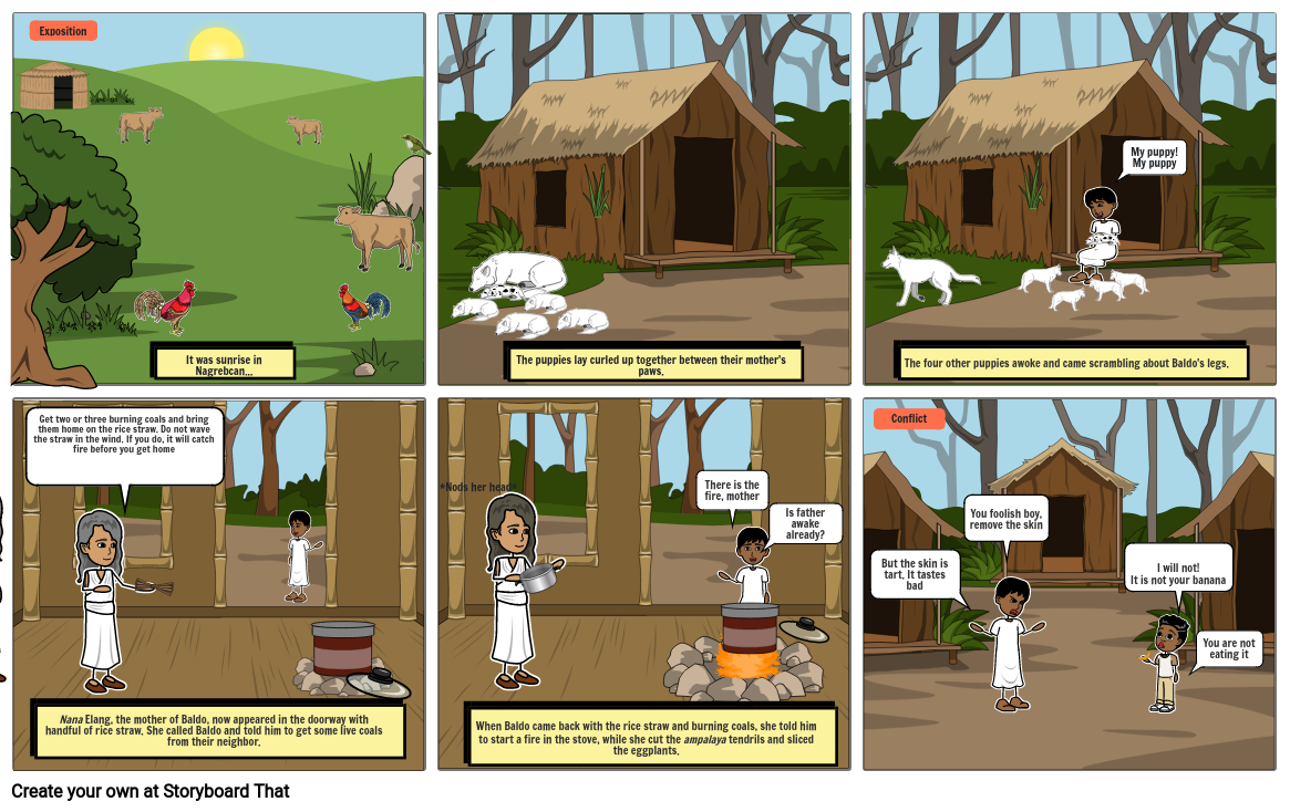 Morning in Nagrebcan Storyboard by a63f54cb