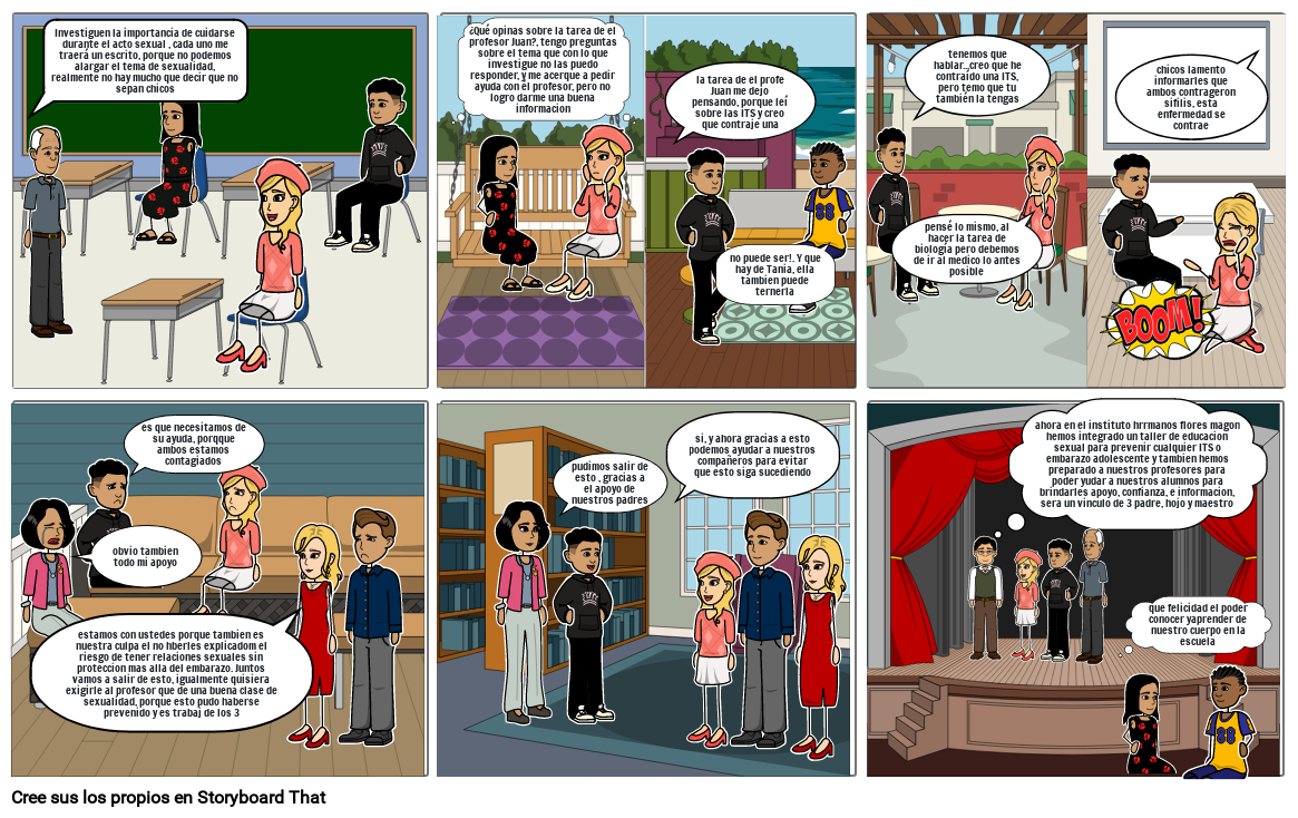 Falta De Educacion Sexual Storyboard By A69f8cca 2325