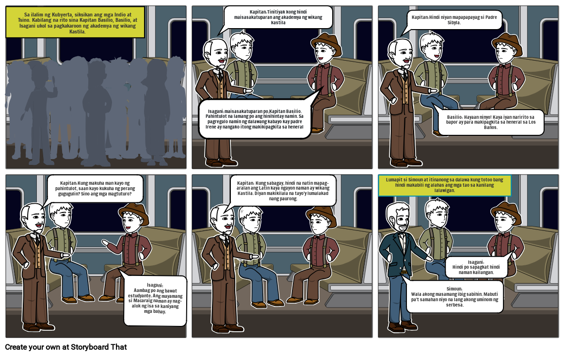 Kabanata 2 Storyboard by a69fe951