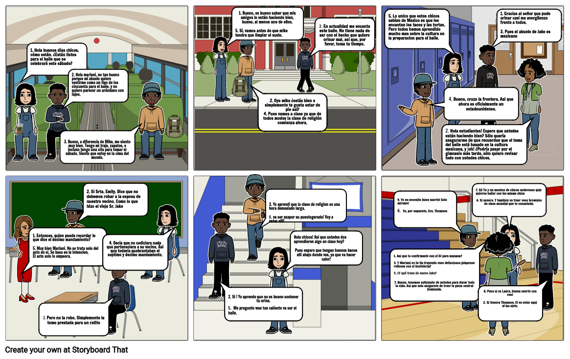 Oral Presentation #2 Storyboard by a723e546