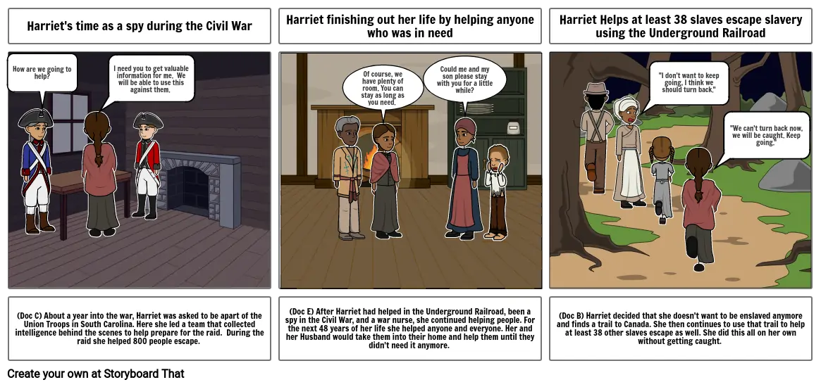 Harriet Tubman Greatest Achievement DBQ