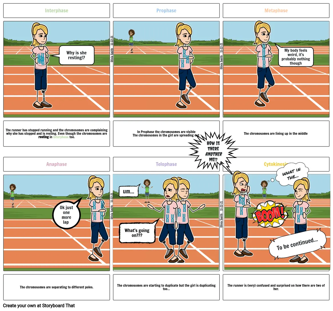 Mitosis Storyboard