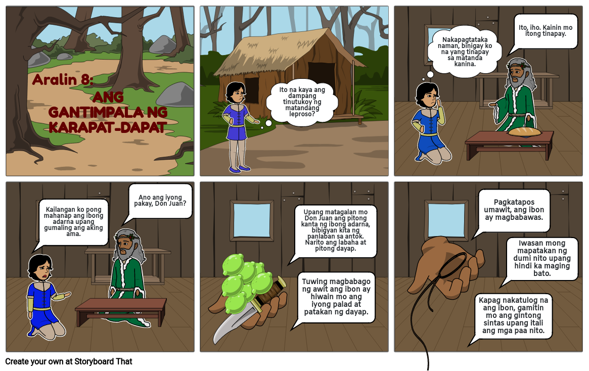 Ibong Adarna Storyboard By A8c003a0