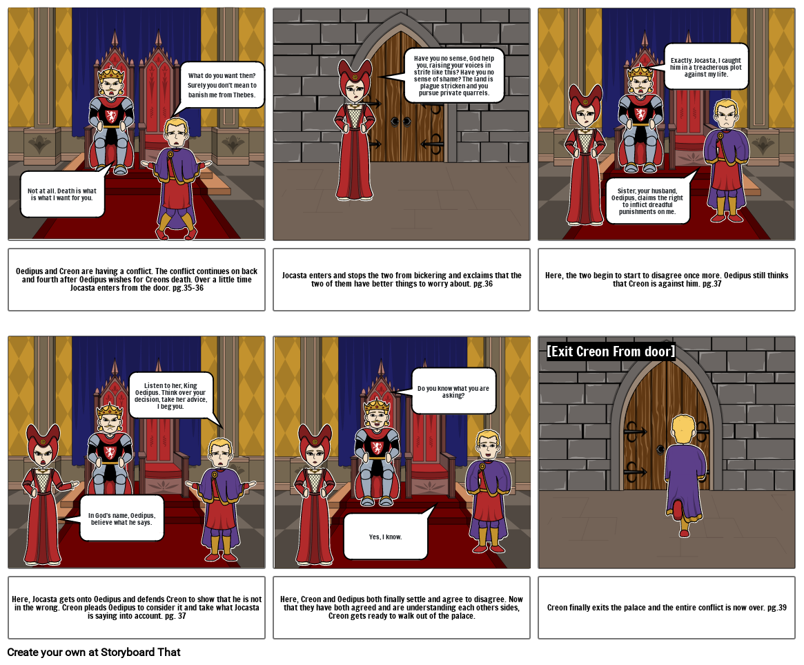 Oedipus Storyboard by a8d5e8d3