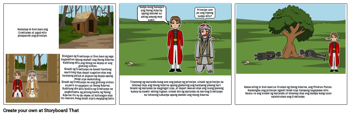 Ibong Adarna Storyboard por a92dacfe