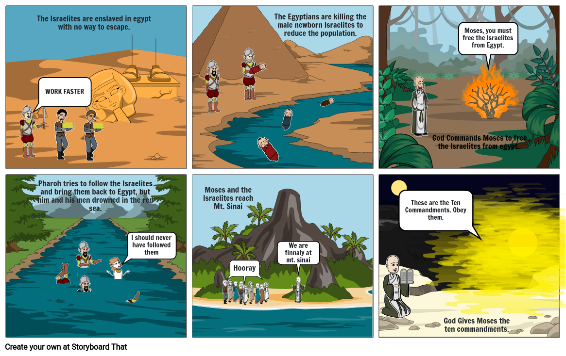 Exodus Comic Strip