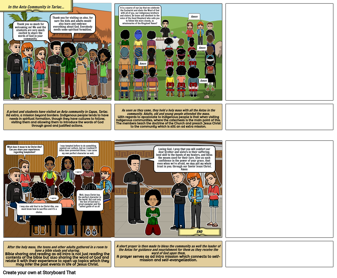 CFE MISSIONARY RESPONSE Storyboard by a98915f6