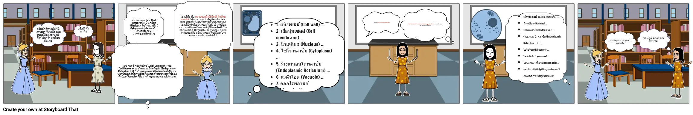 7 ภานุพงศ์ 19 นูรดีนี่ Plant cell and Animal cell